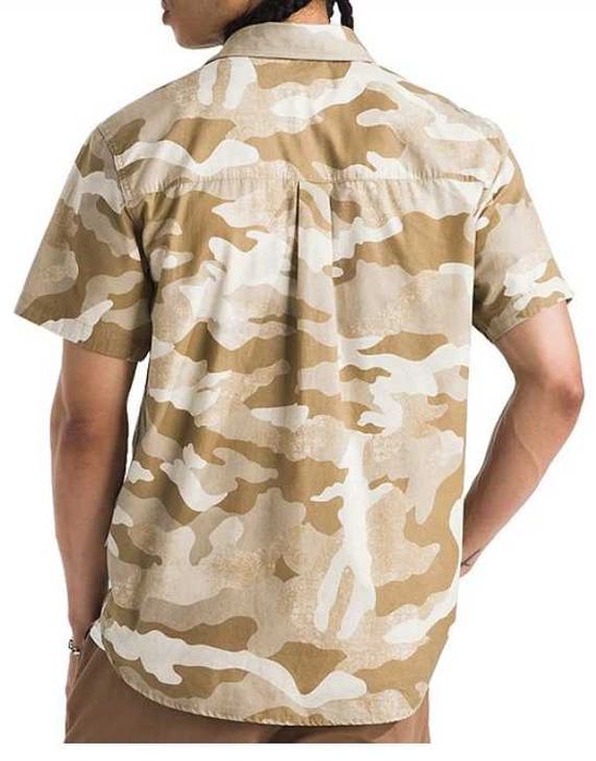 The North Face муж.рубашка, 100% хлопок, р. L (41-44") camo/камуфляж