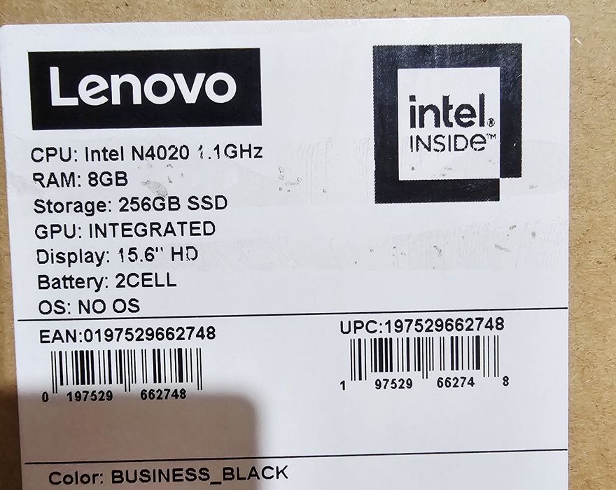 Lenovo ideapad 3 ssd256,ozu8 Ультрабук