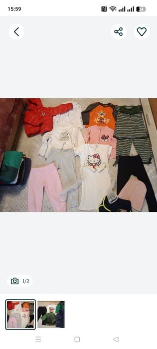 Отдам даром  детскую одежду