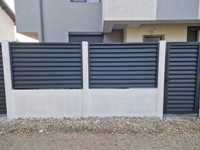 Gard metalic jaluzea | Suruburi ascunse | Model 2024 | Craiova