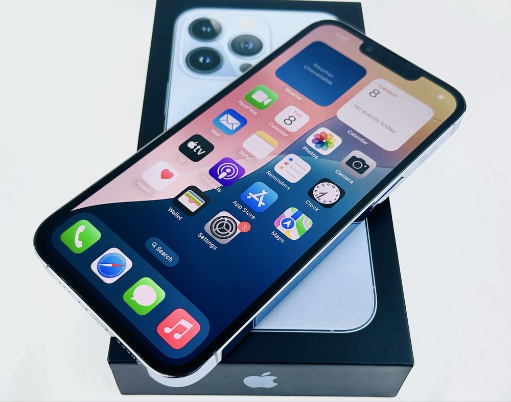 Apple iPhone 13 Pro 128GB Sierra Blue 100% Батерия! Гаранция!