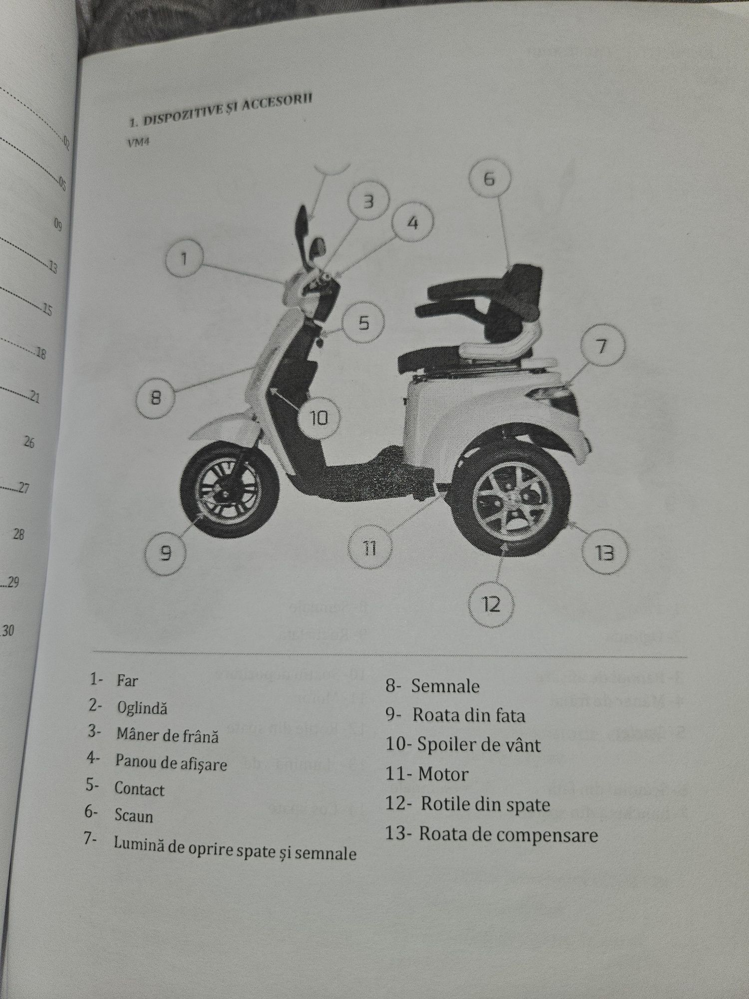 tricicleta electrica volta m4