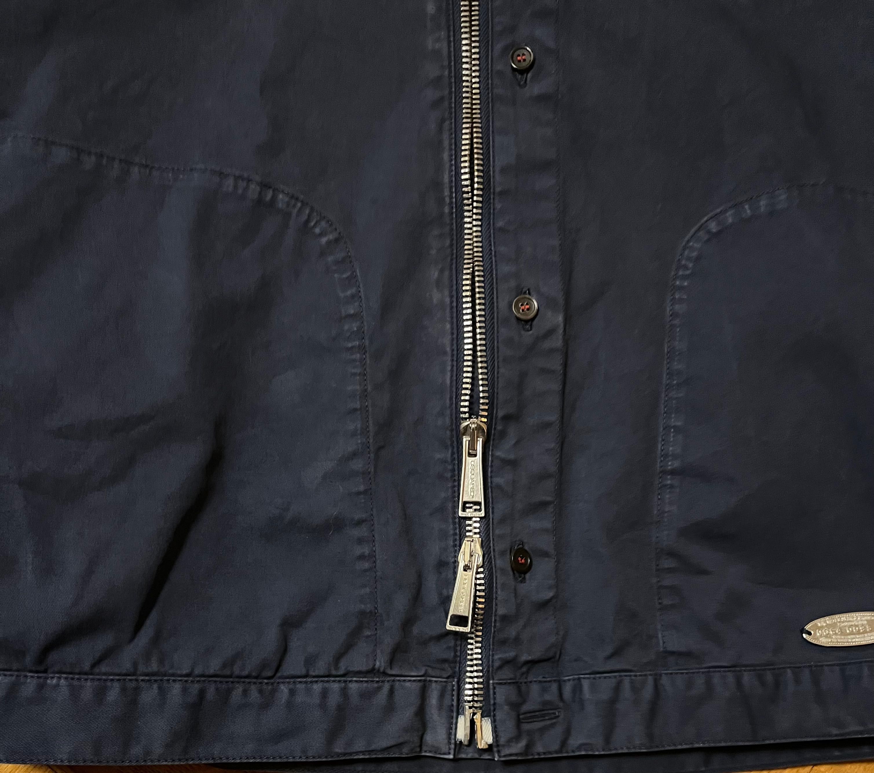 Dsquared jacket blue navy