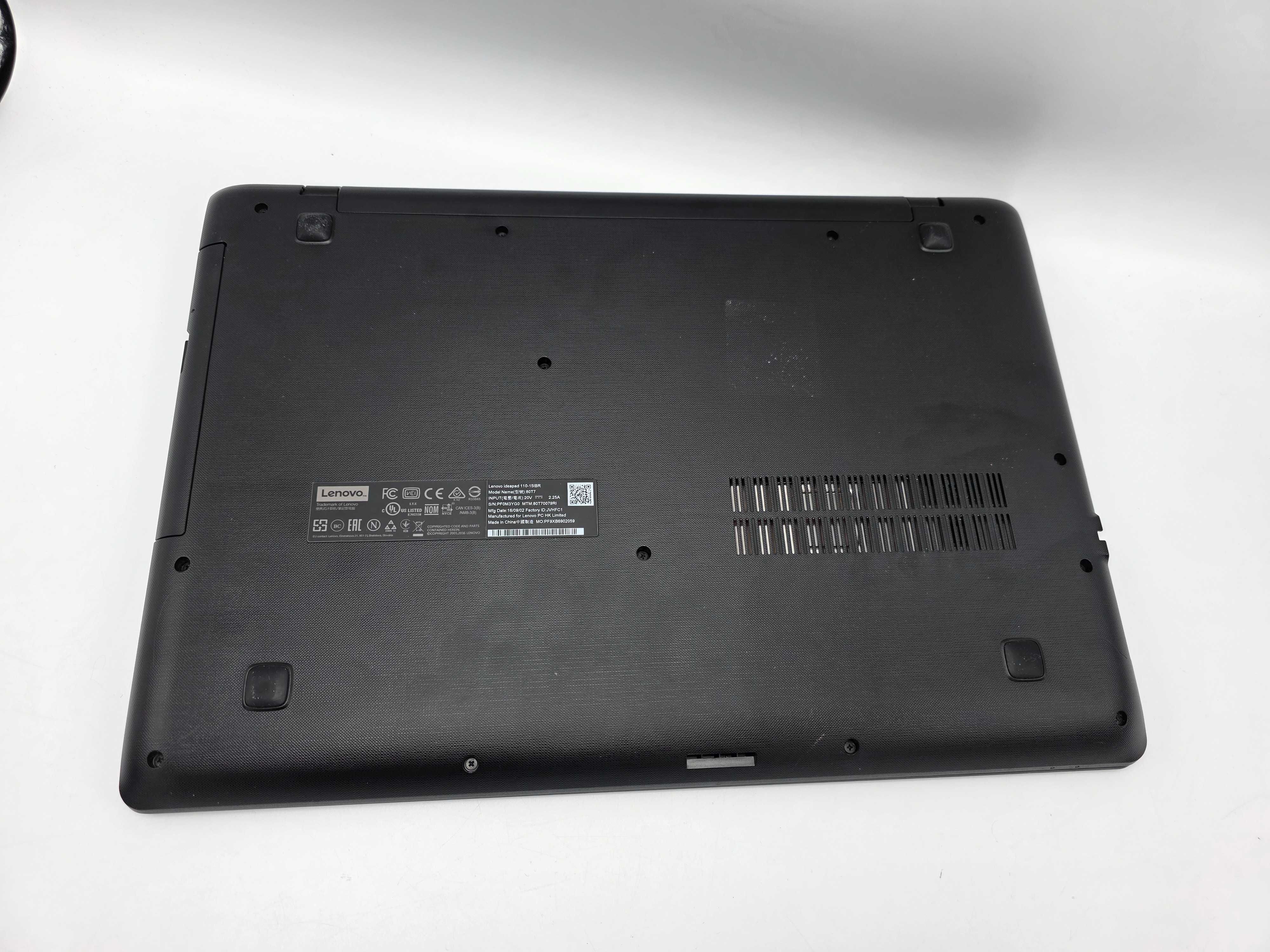 Laptop 15.6" HD Lenovo IdeaPad 110-15IBR Celeron N3060 4GBRam 240GBSSD