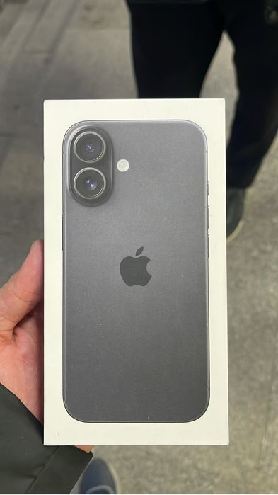 Iphone 16 256 black new