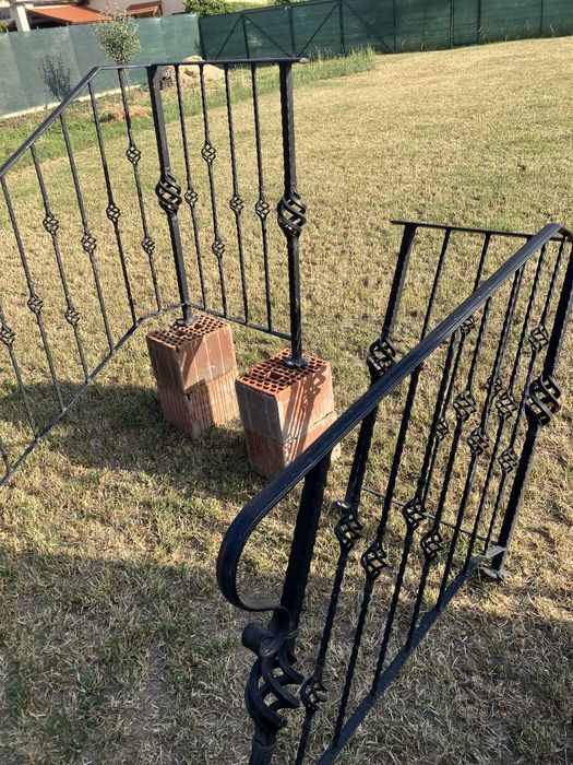 Balustrade scari terasa fier forjat