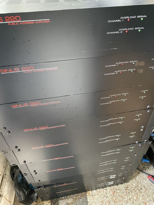 Amplificator PA Monacor Sinus 220