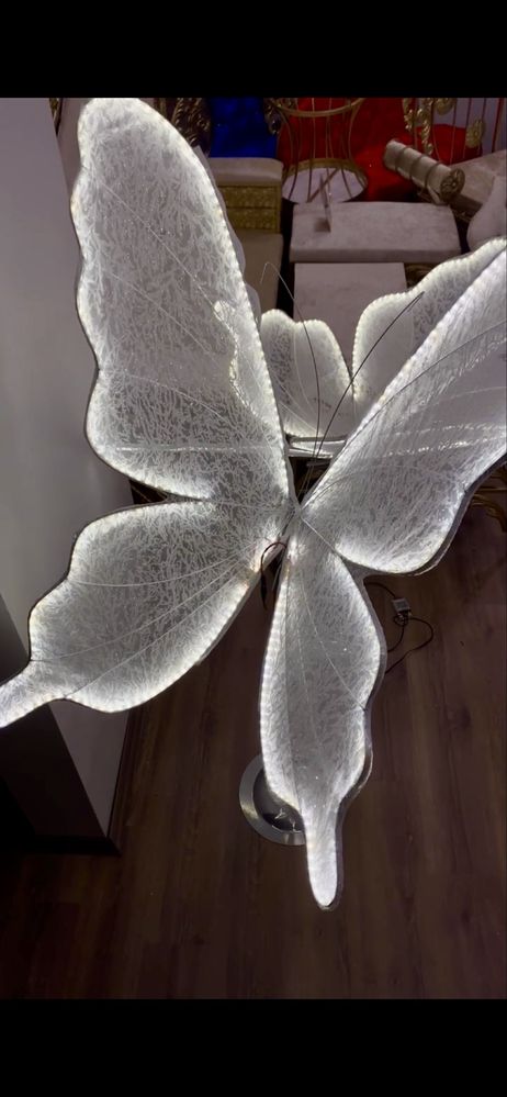 Led пеперуда украса