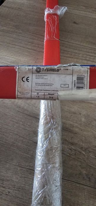 Sarma TIG otel carbon Tysweld ER70S-6 – 5 kg, Ø 1.6 mm