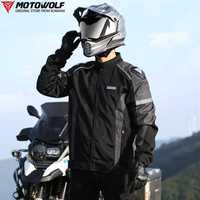 Geaca moto protecti umeri/coate/spate waterproof Oxford contine mesada