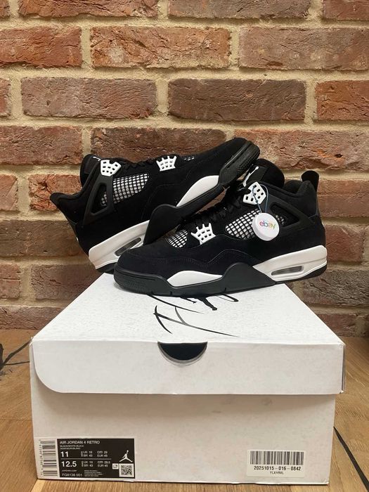 Jordan 4 White Thunder - 34--46 Orice Masura - Verificare Colet