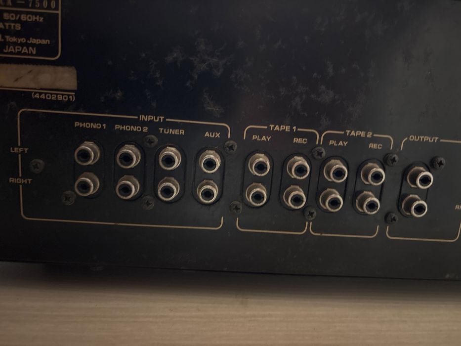 Preamplificator Hitachi HCA 7500