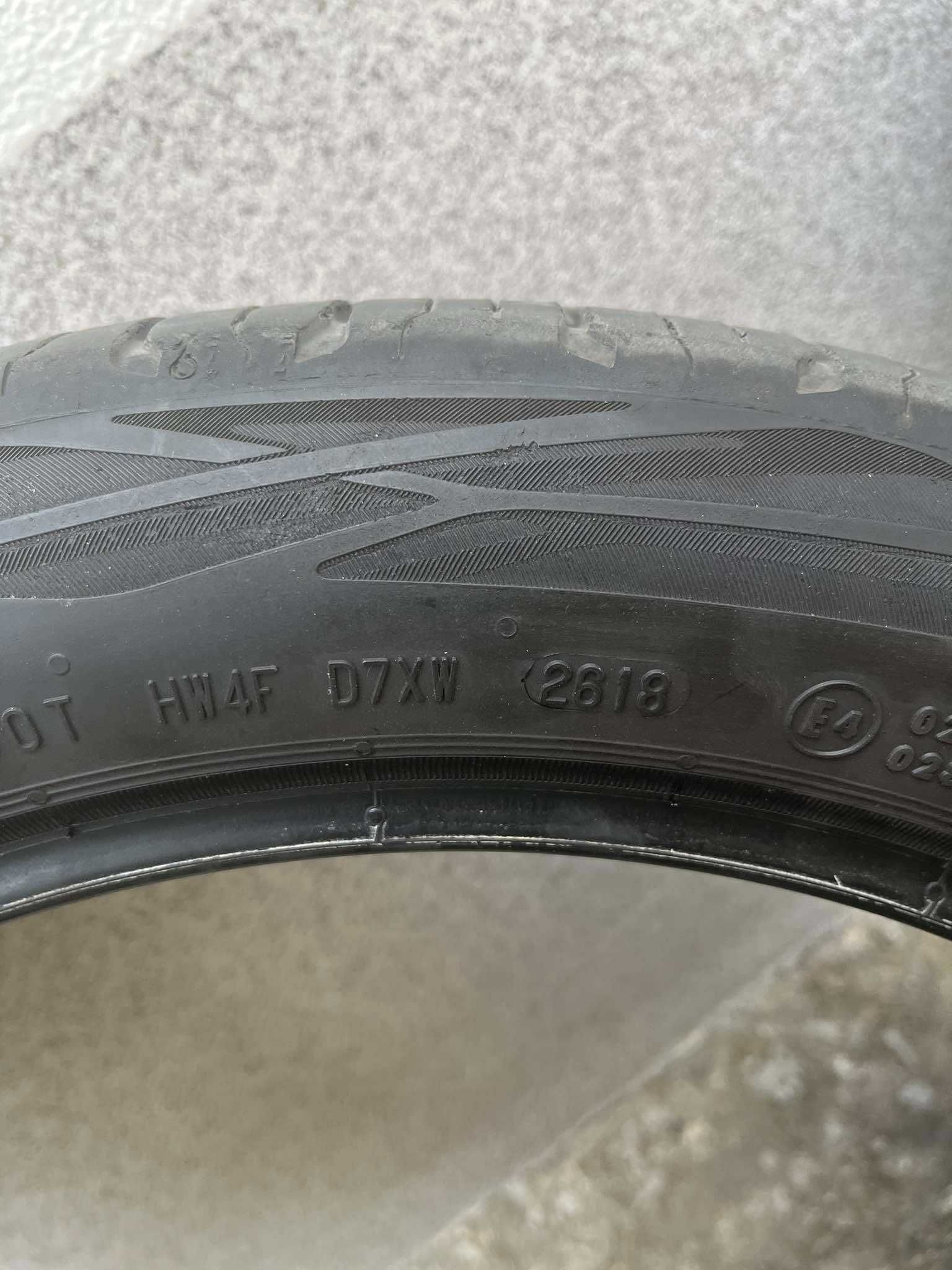 Гуми Continental летни 2бр. 245/40/18 и 2бр. 240/45/18.