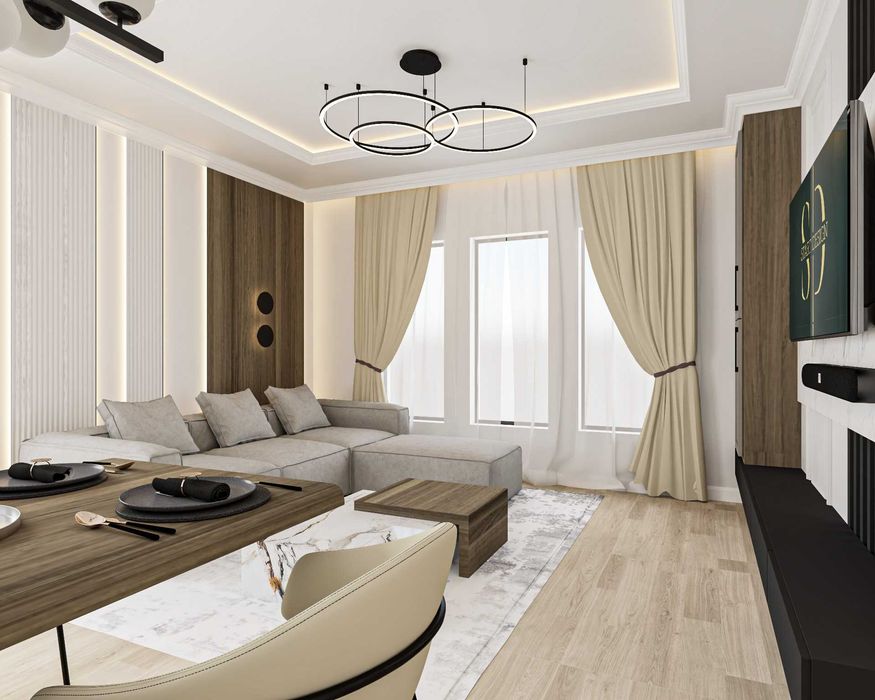 CASA 4CAM SINGLE/Mediteranean/Canalizare/Incalzire Pardoseala