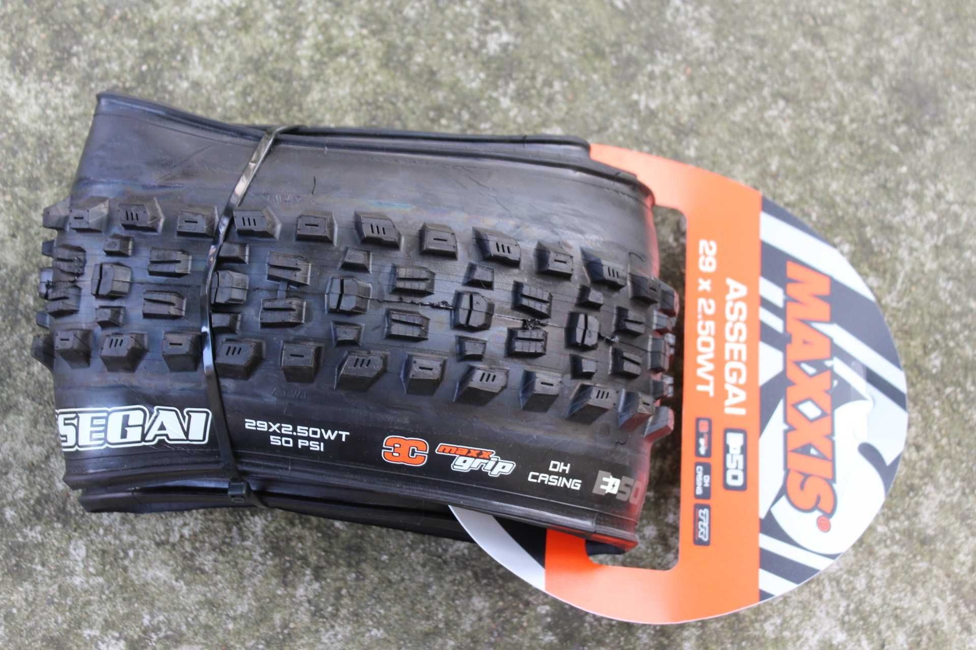 Maxxis Assegai WT 29x2.50" TR 3C E50 MaxxGrip - DH Casing