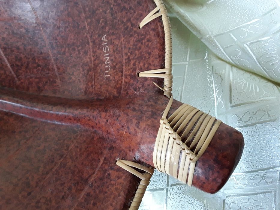 Centru de masa/ fructiera lemn Tunisia, o piesa deosebită