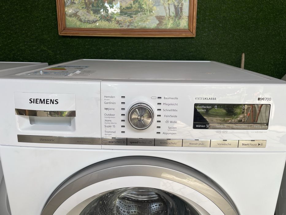Пералня Siemens iQ700 extraKLASSE WM14W59A 6 месеца гаранция