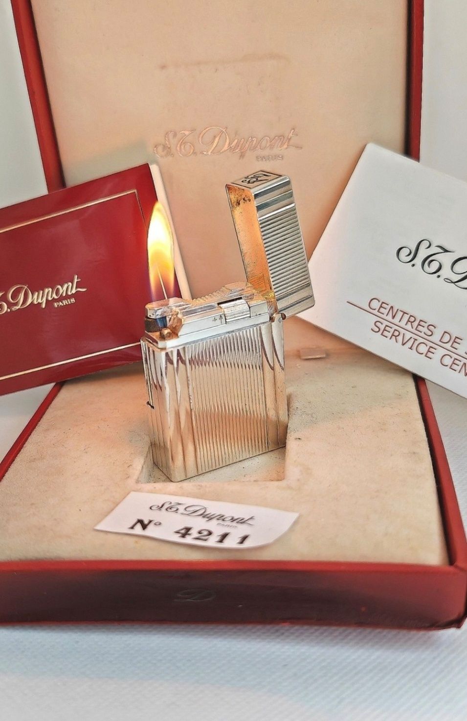 Vintage nou bricheta Dupont Windsor L1 small anii 80