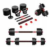 Set gantere 4in1 Athler Home Gym, 20kg