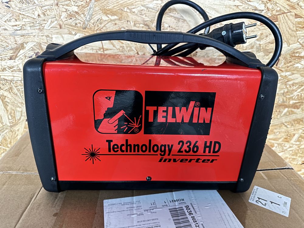 Invertor de sudura Telwin/ aparat de sudura TIG argon si MMA electrozi