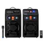 Set boxe active 284 Bluetooth 1500W + Microfon inclus 8inch