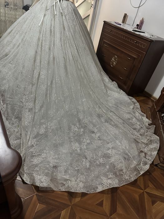 Rochie de Mireasă , Marime S-L  Corset Reglabil