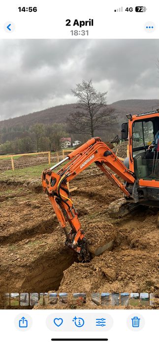 Escavator Doosan DX27z.