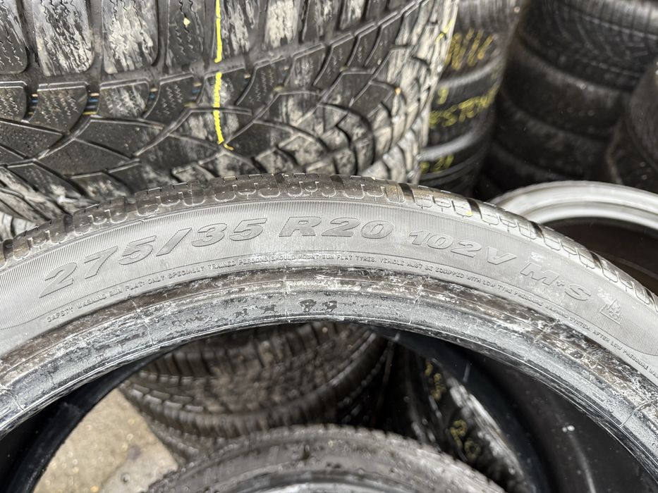 275/35/20” Set 2 buc PIRELLI dot 2019.anv M+S iarnă.Impecabile.