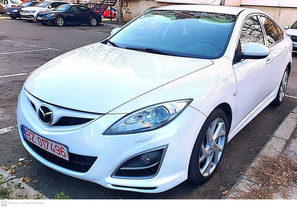 Mazda 6 inmatriculat alb perlat Facelift