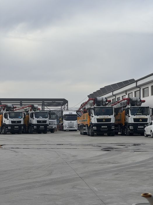 Услуги бетононасоса 58м62м65м69м72м