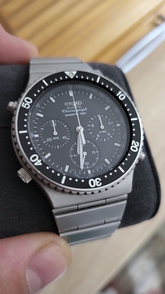 Vand Seiko Chronograph sport 100