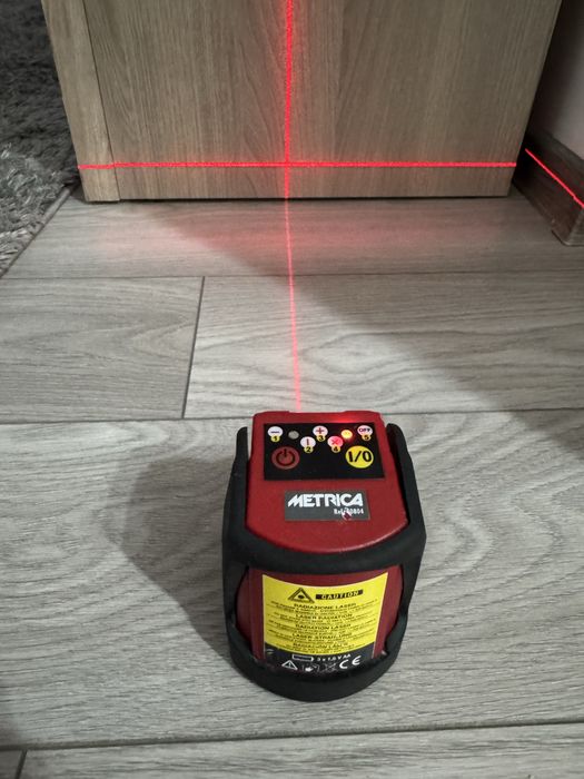 Laser Metrica linii rosii