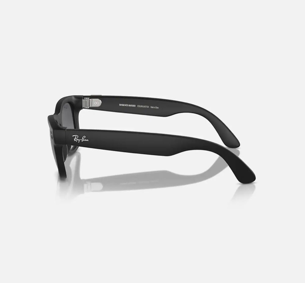 Rayban Meta wayfarer matte black