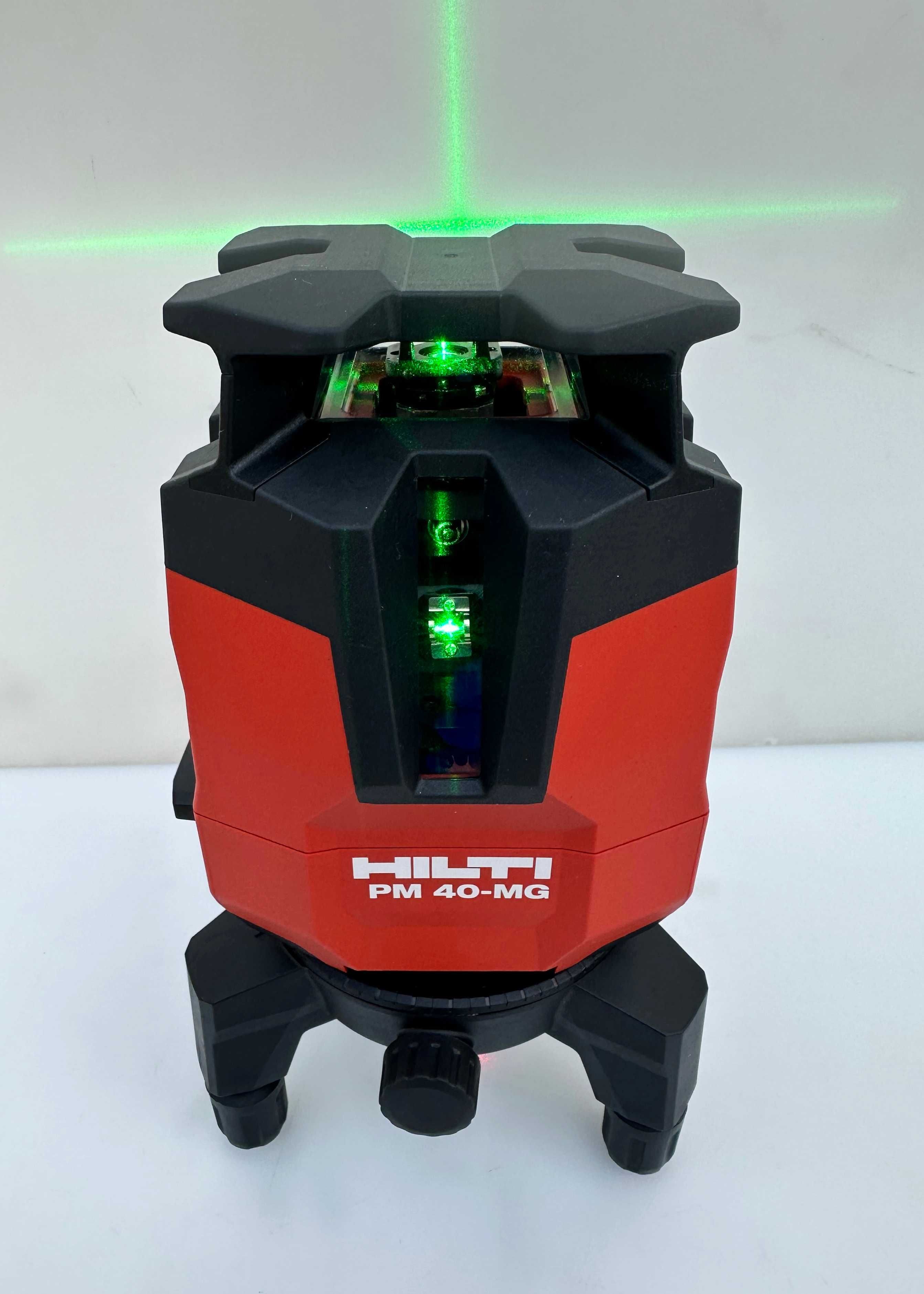 Hilti PM 40-MG - Лазер със зелен лъч като нов!