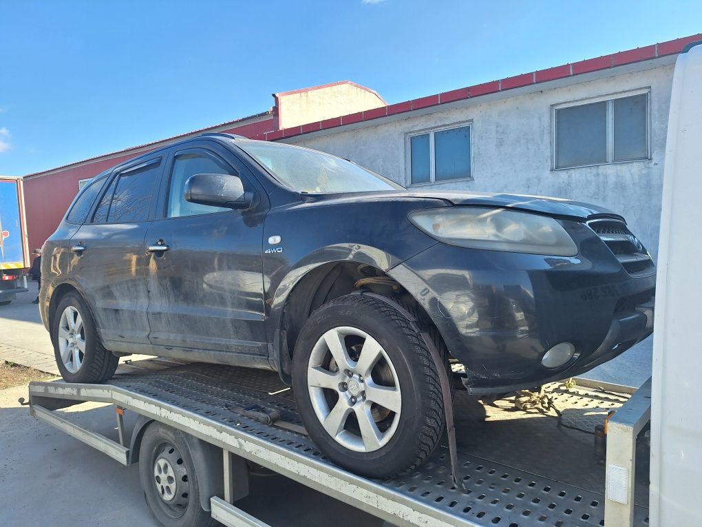 Capota haion bara spate faruri Hyundai Santa Fe 2.2crdi 4x4