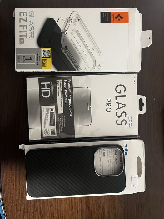Husa Iphone 15 pro+folie