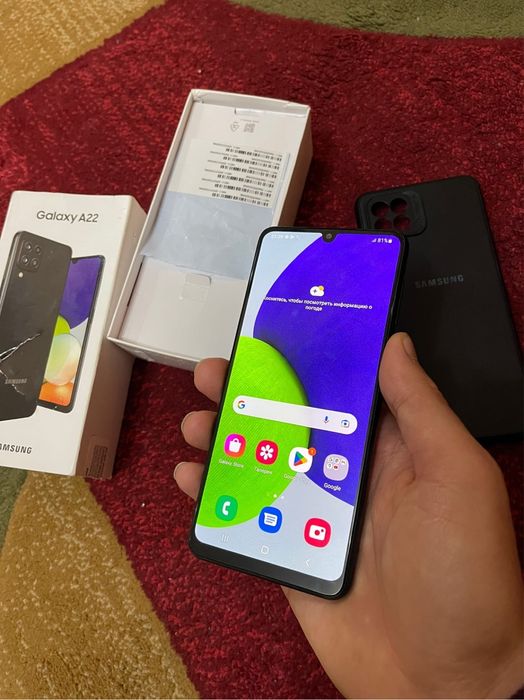 Samsung A22 128гб отличное состояние