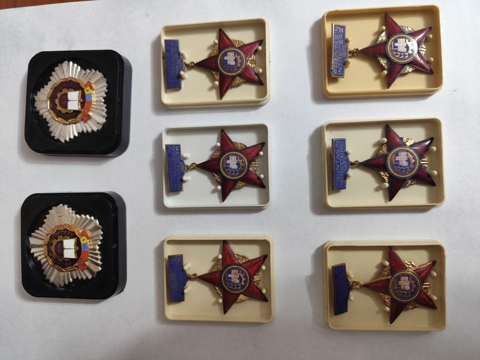 Monede rare doi euro, medalie Marele Război, medalie Virtutea militară