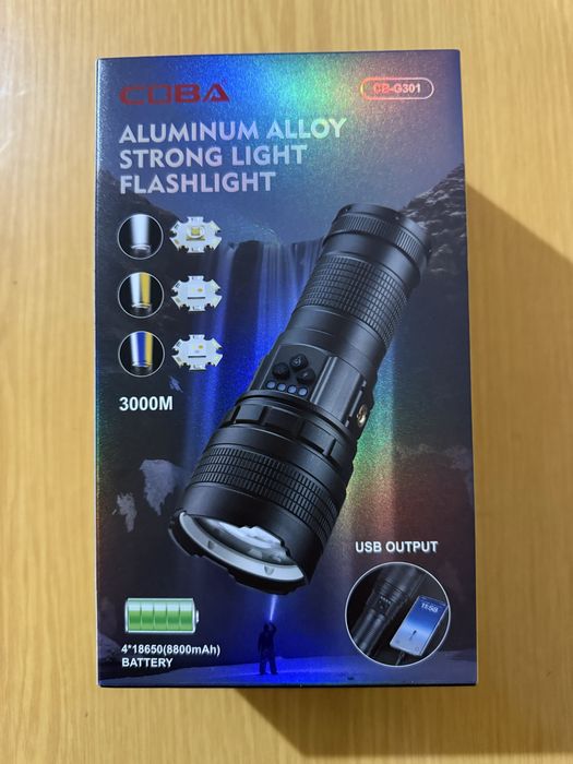 Фонарь оригинал от бренда COBA!