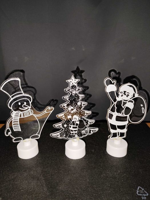 OUTLET ПРОМОЦИЯ ТРИ ЗА 15лв. Коледна украса LED свещички 3D