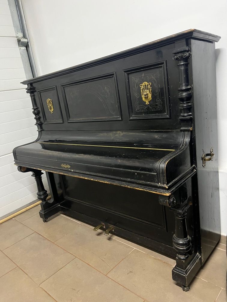 Pianină de colecție G. Klingmann & Co. Berlin – stil antic