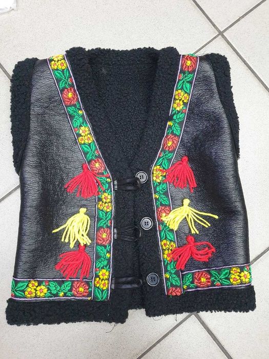 COPII Costum National- Popular ie camasa catrinta vesta bundita