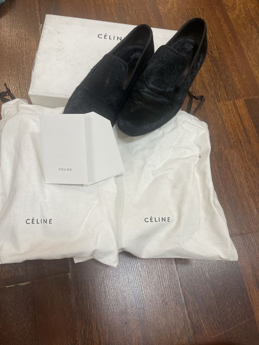 Лоферы  celine чуть чуть большемерят