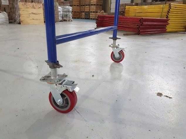 Колеса на леса с тормозом