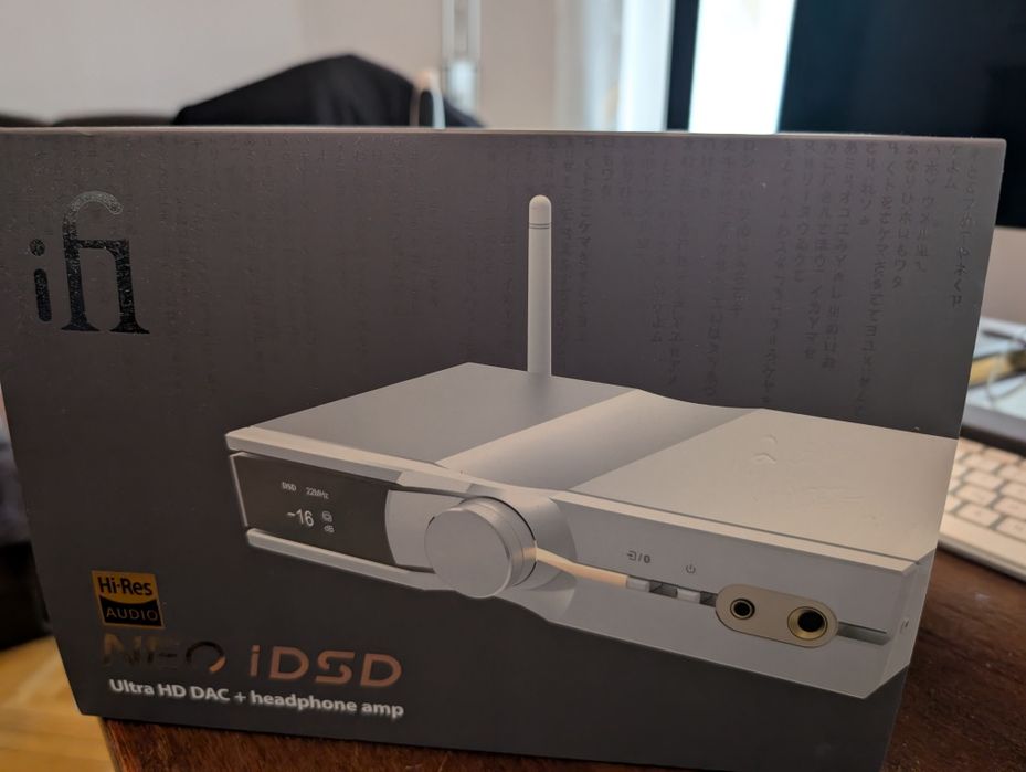 if Neo idsd dac amplificator casti profesional
