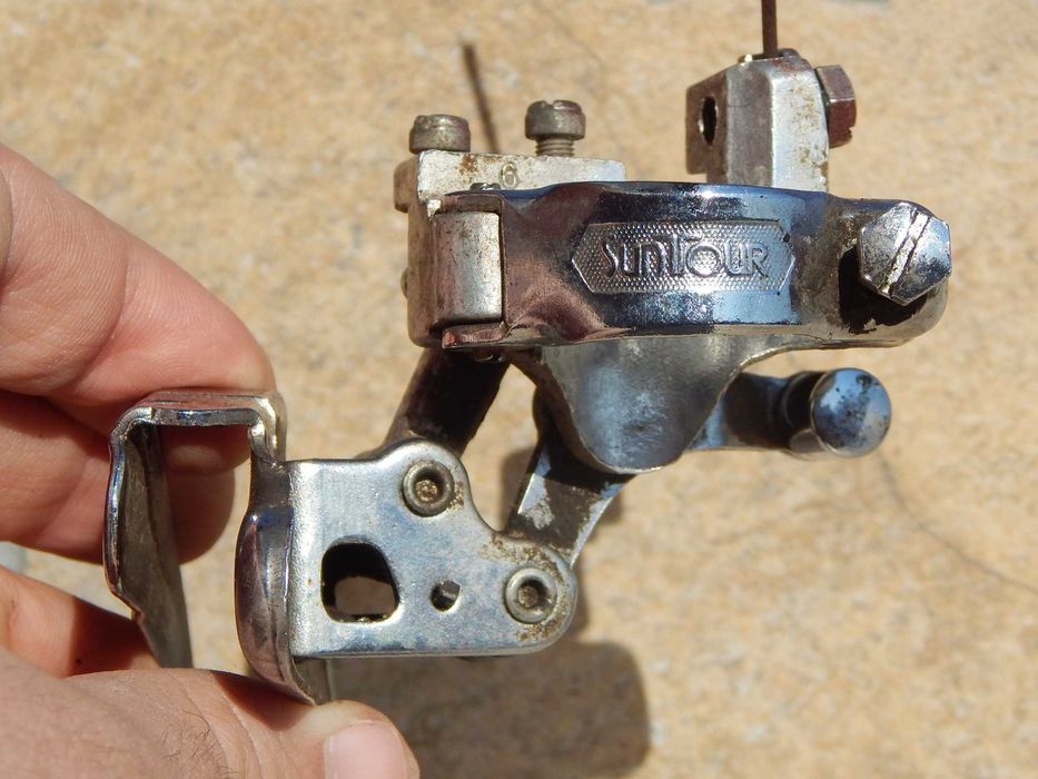 Schimbator foi bicicleta SunTour Spirt Maeda Japonia