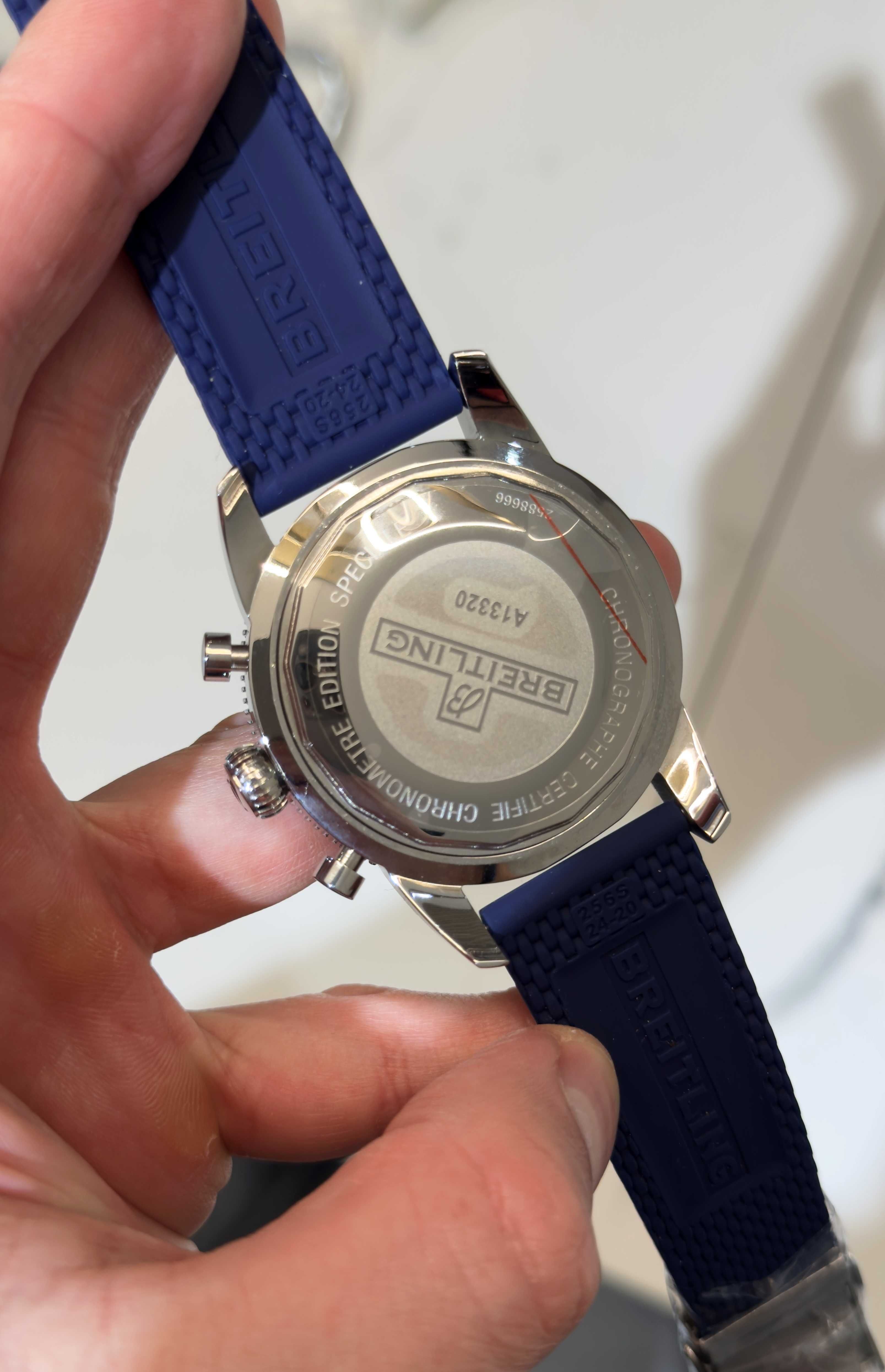 Breitling Superocean хроно / синьо