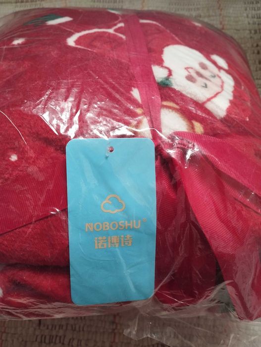 Подарочный новогодний плед