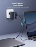 Incarcator 120W cu 4 porturi incarcare - pentru MacBook iPhone Samsung