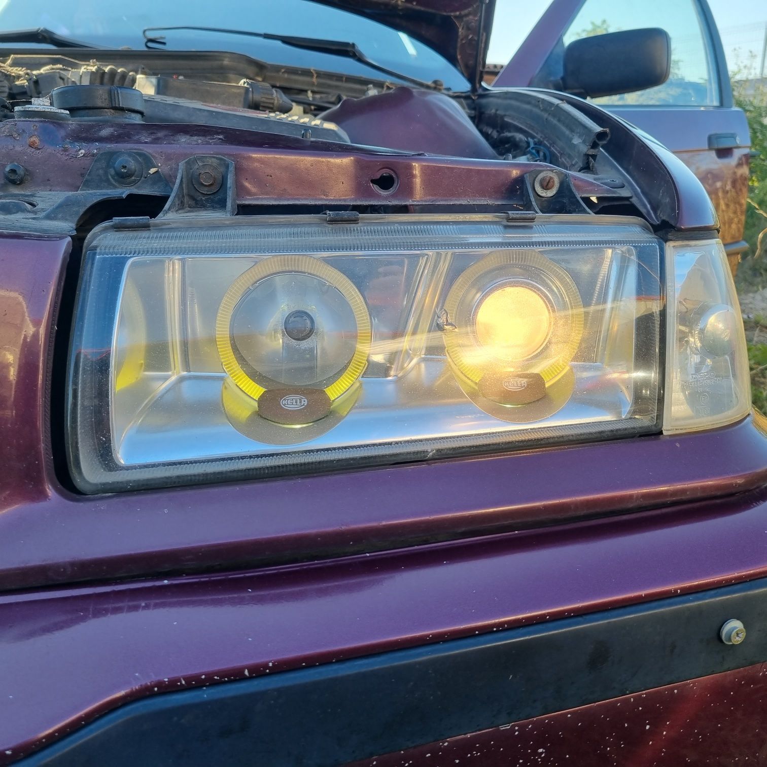 faruri angel eyes hella clear bmw e36